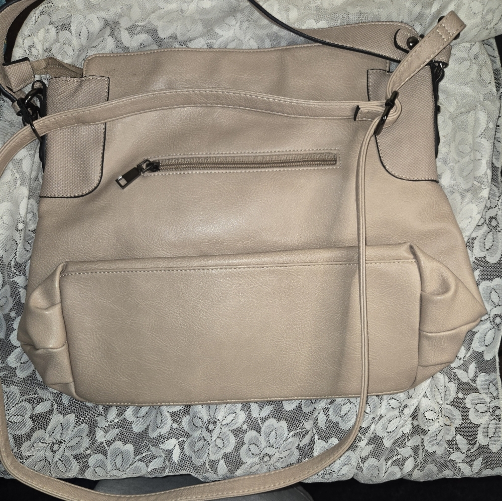 KL928 EUC Nude Pink Large Hobo Purse